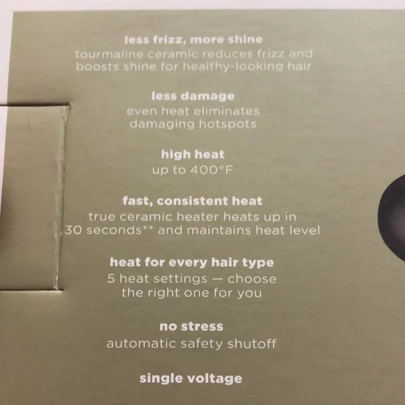 CONAIR • InfinitiPro Be the Pro Tourmaline Ceramic Curling Iron Gold & Black - Picture 13 of 16